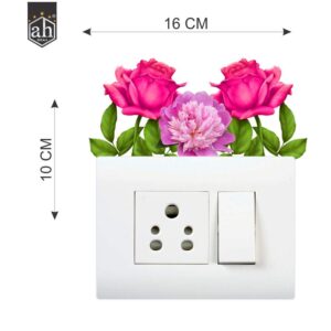 1bhaav Floral Design Switch Stickers