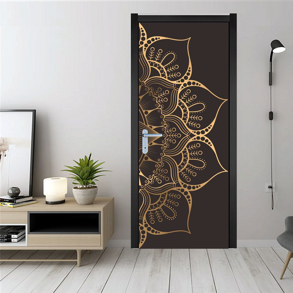 Enhance Your Door's Appeal with Creative Stickers