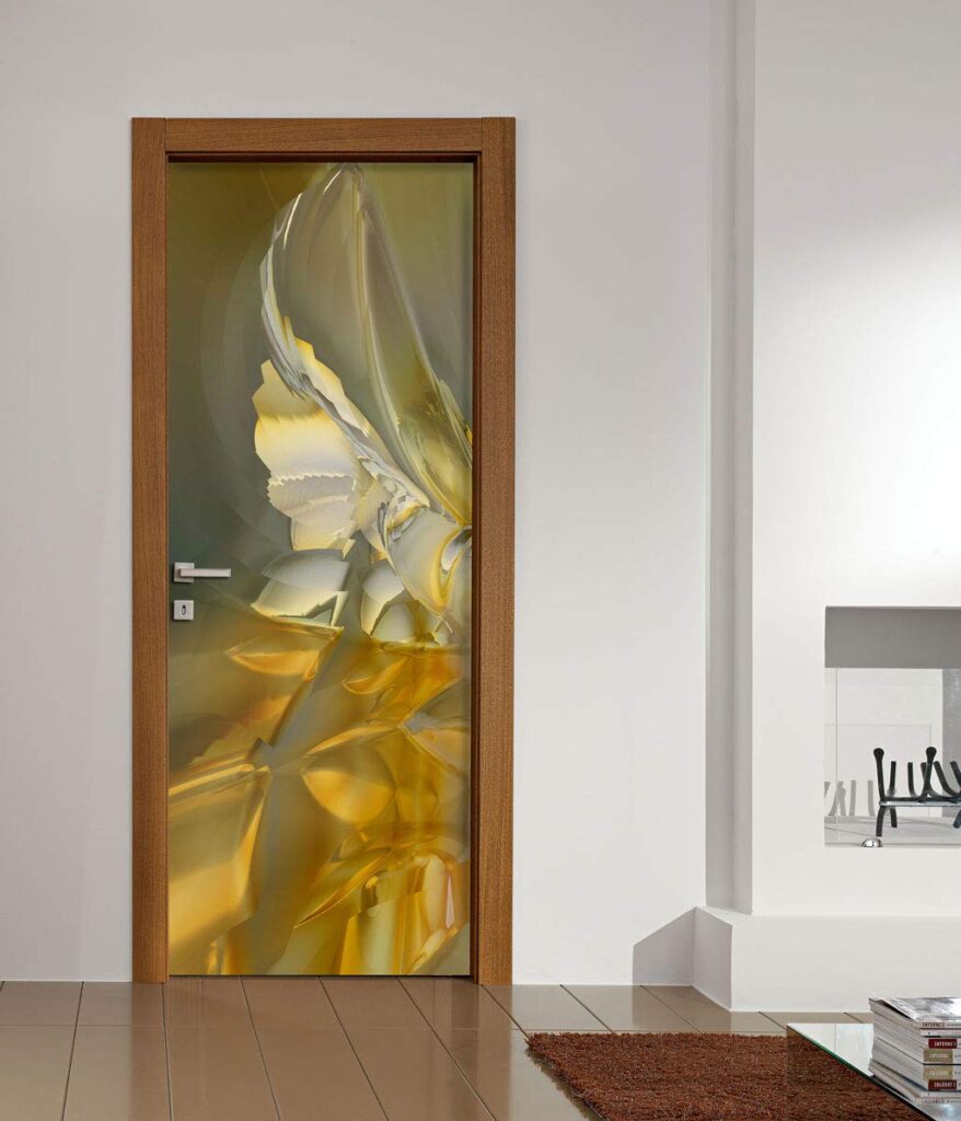 Enhance Your Door's Appeal with Creative Stickers