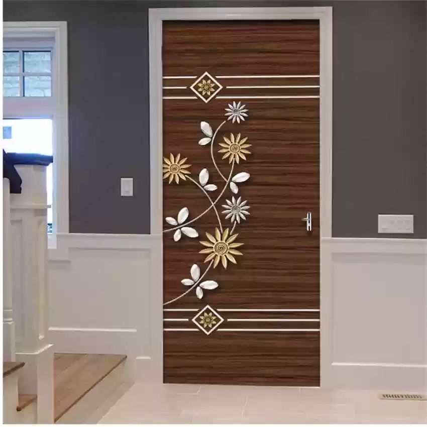 Enhance Your Door's Appeal with Creative Stickers