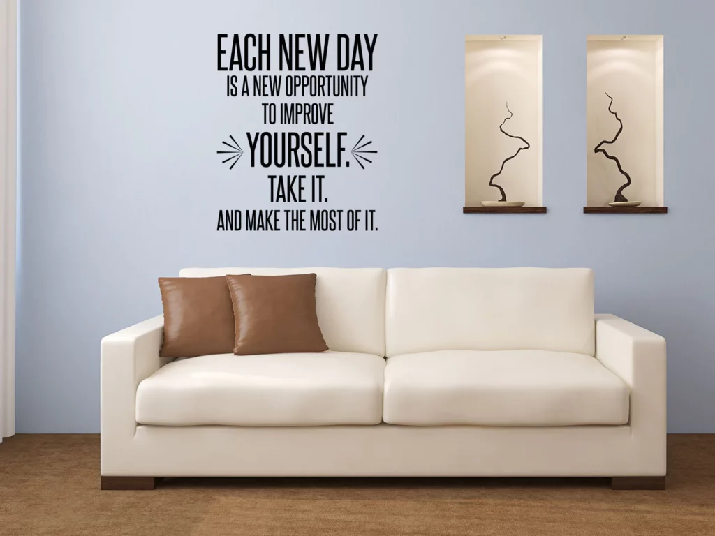 living room wall stickers quotes