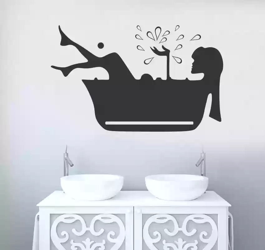 Creative Bathroom Stickers
