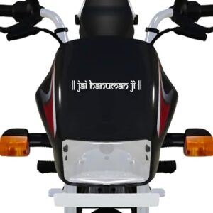 1bhaav Jai Hanuman Ji Bike Sticker for Racer Bike