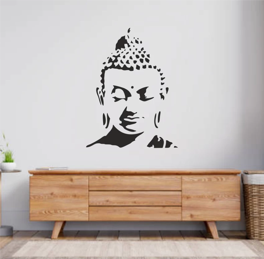 "Enhance Your Home's Serenity with Buddha Wall Stickers"