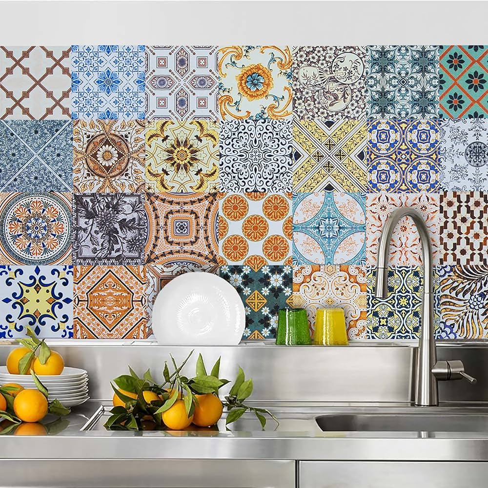 Kitchen Tile Stickers Waterproof