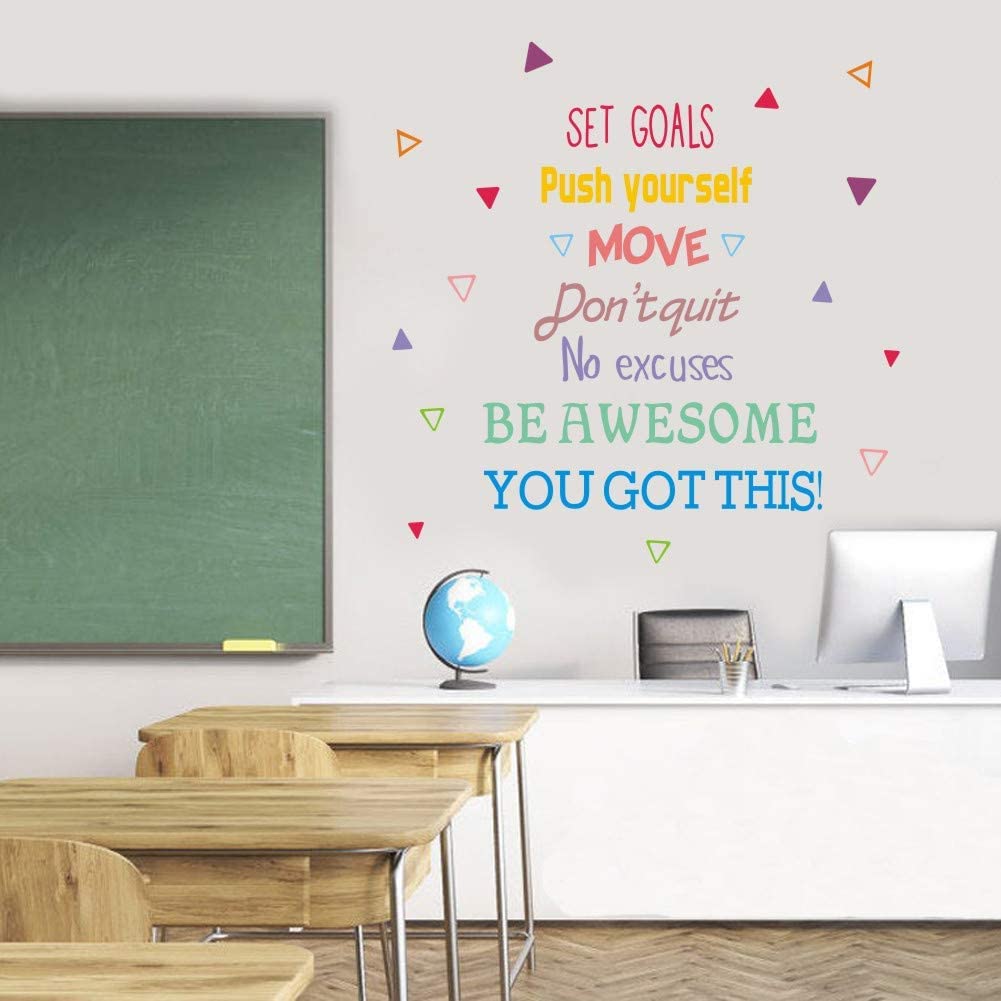 Elevate Your Study Room with Wall Stickers