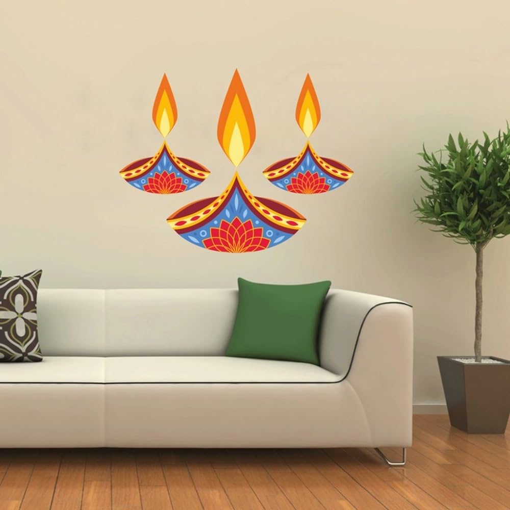 How to Decorate Your House with Stickers on Festivals